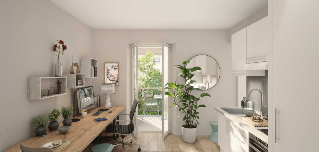 Programme immobilier neuf CASERNE LARGEAU - Niort Déficit Foncier proche centre ville (79000) - Référence : 15600