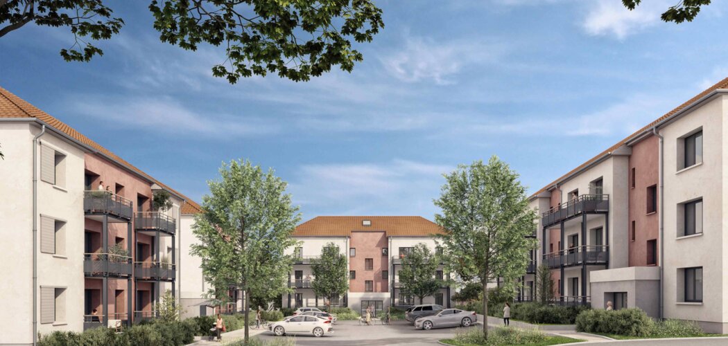 Programme immobilier neuf CASERNE LARGEAU - Niort Déficit Foncier proche centre ville (79000) - Référence : 15600