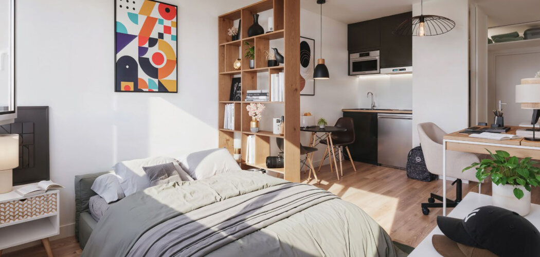 Programme immobilier neuf JEUNE'S AKTIFS - Niort Maréchal Leclerc idéal étudiants et jeunes actifs (79000) - Référence : 17209