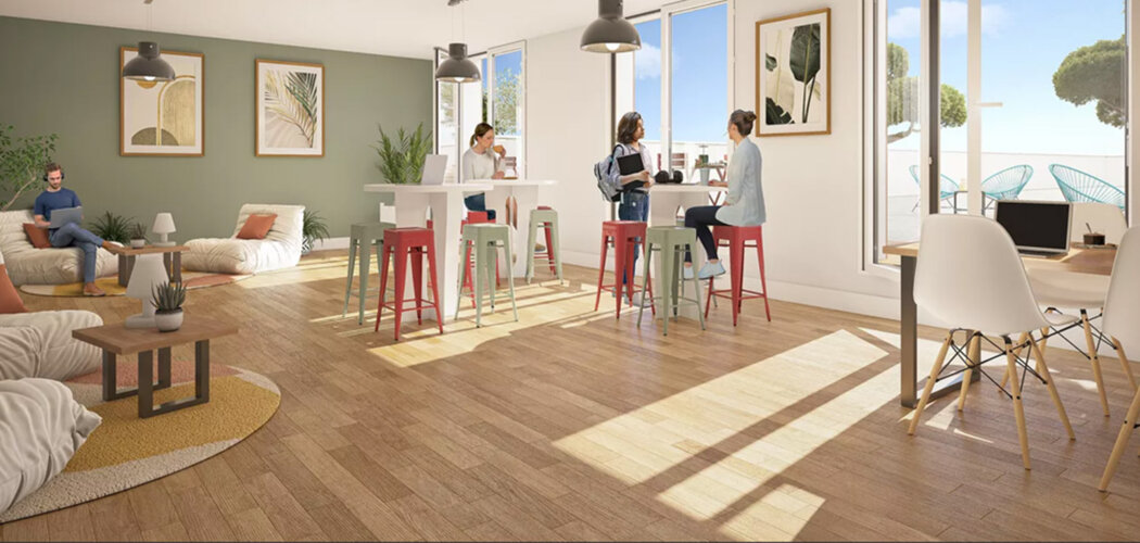 Programme immobilier neuf Urbanéo Venise Verte - Niort résidence étudiante proche du parc boisé (79000) - Référence : 16393