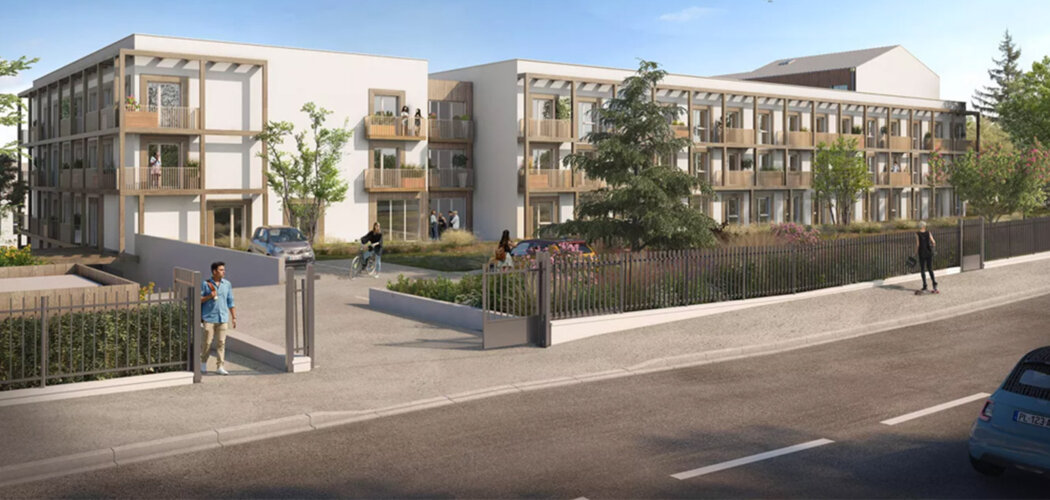 Programme immobilier neuf Urbanéo Venise Verte - Niort résidence étudiante proche du parc boisé (79000) - Référence : 16393