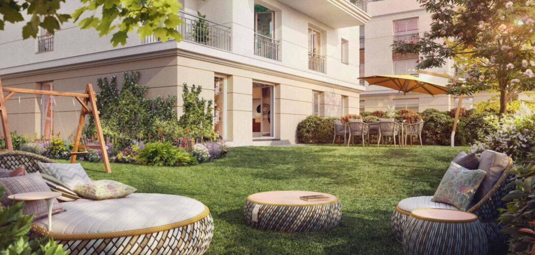 Programme immobilier neuf Domaine des Marmousets - Noiseau : appartements neufs du 2 au 4 pièces proche du centre-ville (94880) - Référence : 14964