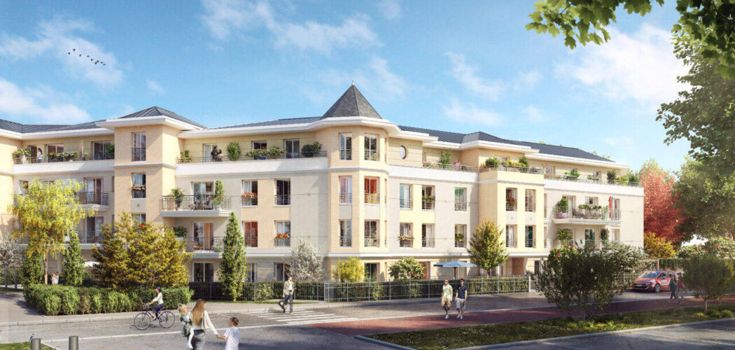 Programme immobilier neuf Domaine des Marmousets - Noiseau : appartements neufs du 2 au 4 pièces proche du centre-ville (94880) - Référence : 14964