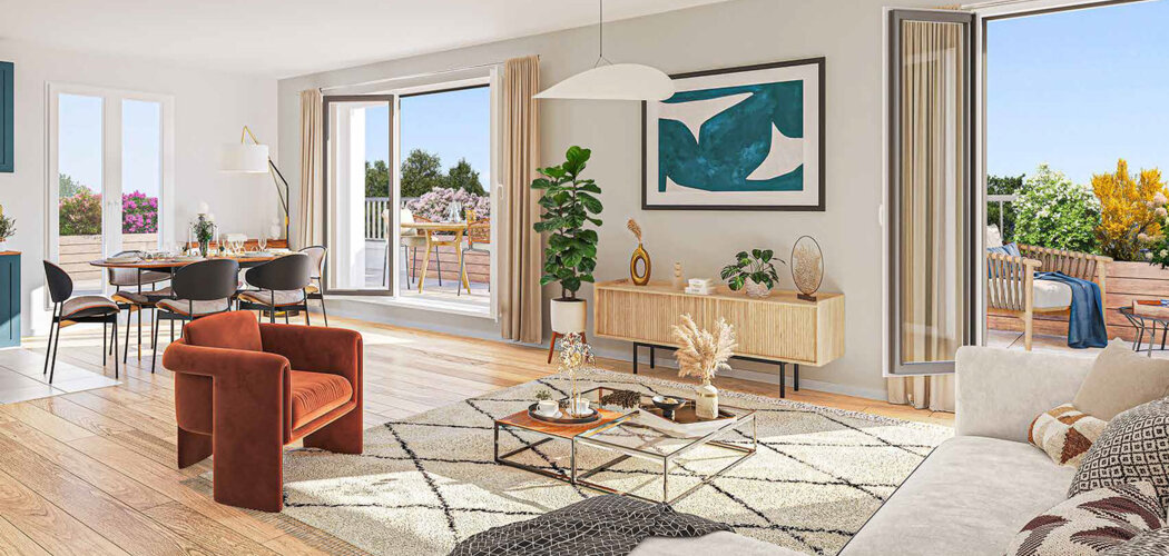Programme immobilier neuf Horizon Marne - Noisy-le-Grand à moins de 5 min à pied du RER A (93160) - Référence : 16469