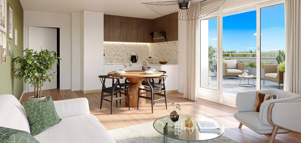 Programme immobilier neuf L'Îlorizon - Noisy-le-Grand à moins moins de 5 min à pied des bords de Marne (93160) - Référence : 16433