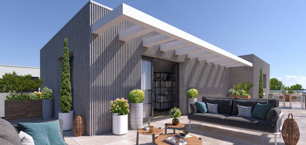Programme immobilier neuf Les Terrasses des Coteaux -  Noisy-le-Grand : appartements neufs du 2 au 4 pièces à 9 min de la gare RER A (93160) - Référence : 14878