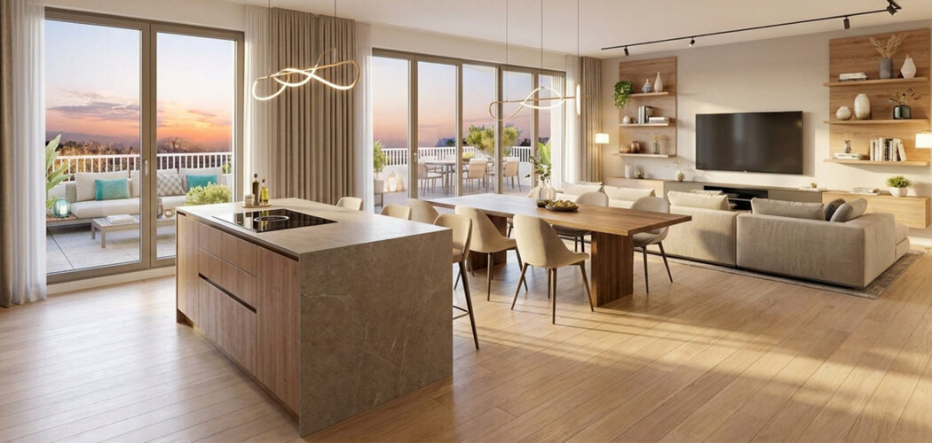 Programme immobilier neuf LES BALCONS D'OPALE - Noisy-le-Grand appartements récents à 15 min du RER A (93160) - Référence : 17668