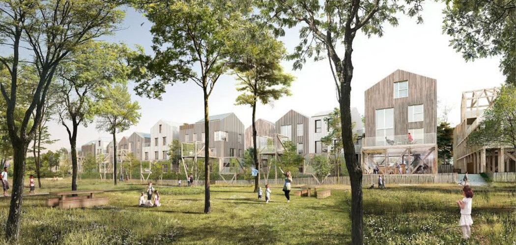 Programme immobilier neuf Belle-Ile-en-Marne - Noisy-le-Grand : Appartements studio–T5 avec terrasses, loggias et parkings au bord de la Marne (93160) - Référence : 14229