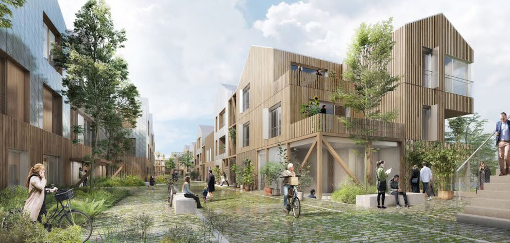 Programme immobilier neuf Belle-Ile-en-Marne - Noisy-le-Grand : Appartements studio–T5 avec terrasses, loggias et parkings au bord de la Marne (93160) - Référence : 14229