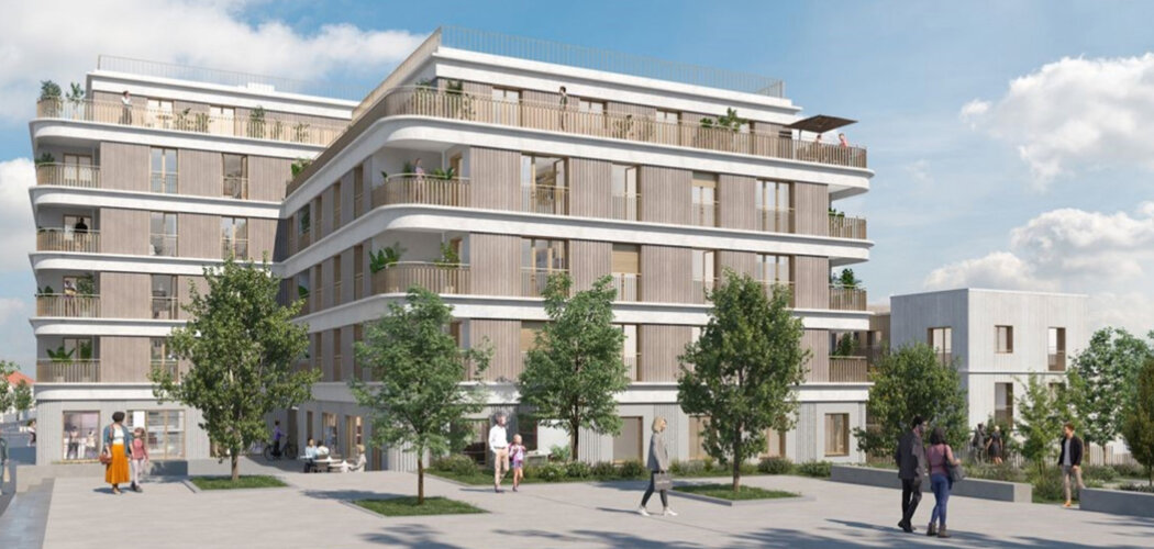 Programme immobilier neuf NATURA - Noisy-le-Grand quartier en développement proche du RER A (93160) - Référence : 18338