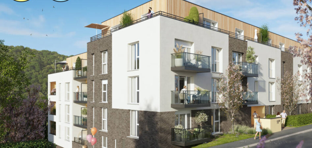 Programme immobilier neuf Villa Bovary - Notre-Dame-de-Bondeville à deux pas de la vallée du Cailly (76960) - Référence : 16240