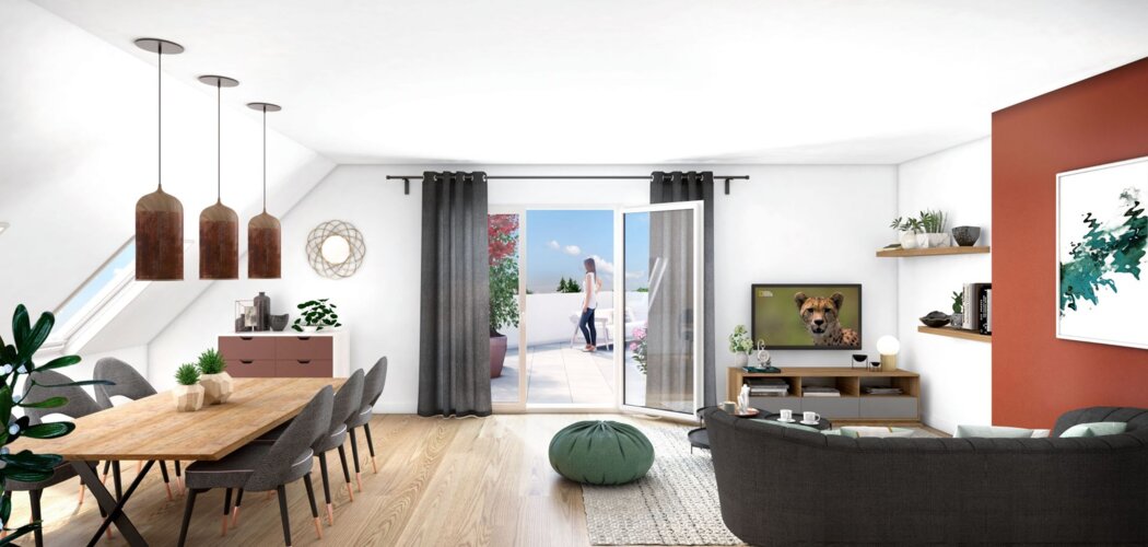 Programme immobilier neuf Belle Epoque - Notre-Dame-de-Bondeville : appartements neufs du 2 au 5 pièces éligibles PTZ en centre-ville (76960) - Référence : 15219