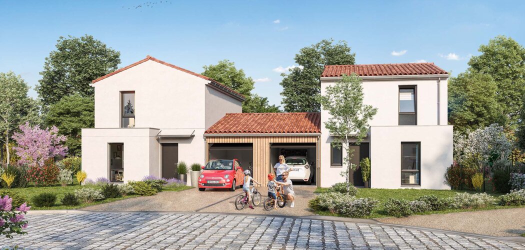 Programme immobilier neuf Les Villas Montoises - Notre-Dame-de-Monts près de la plage et forêt (85690) - Référence : 8774