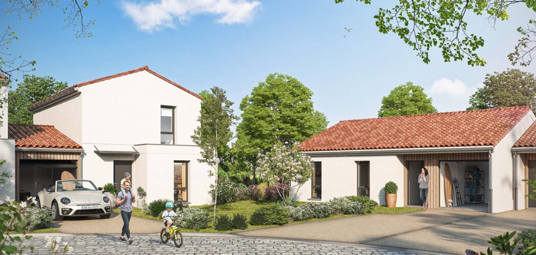 Programme immobilier neuf Les Villas Montoises - Notre-Dame-de-Monts près de la plage et forêt (85690) - Référence : 8774