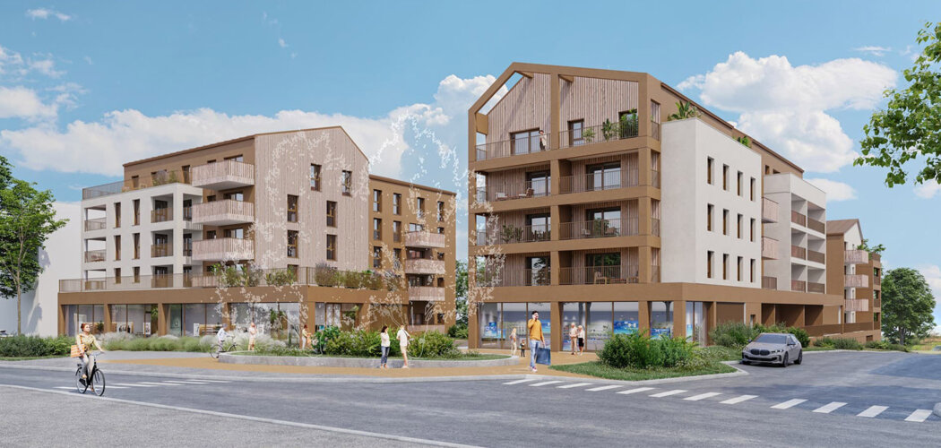 Programme immobilier neuf LE CLOS DES SENS - Noyal-Châtillon-sur-Seiche  aux portes de Rennes (35230) - Référence : 14085