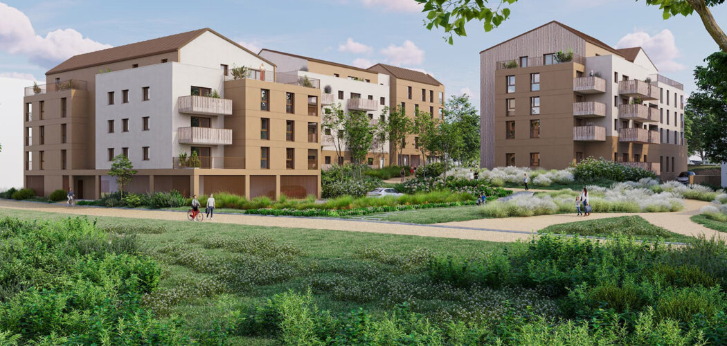 Programme immobilier neuf LE CLOS DES SENS - Noyal-Châtillon-sur-Seiche  aux portes de Rennes (35230) - Référence : 14085