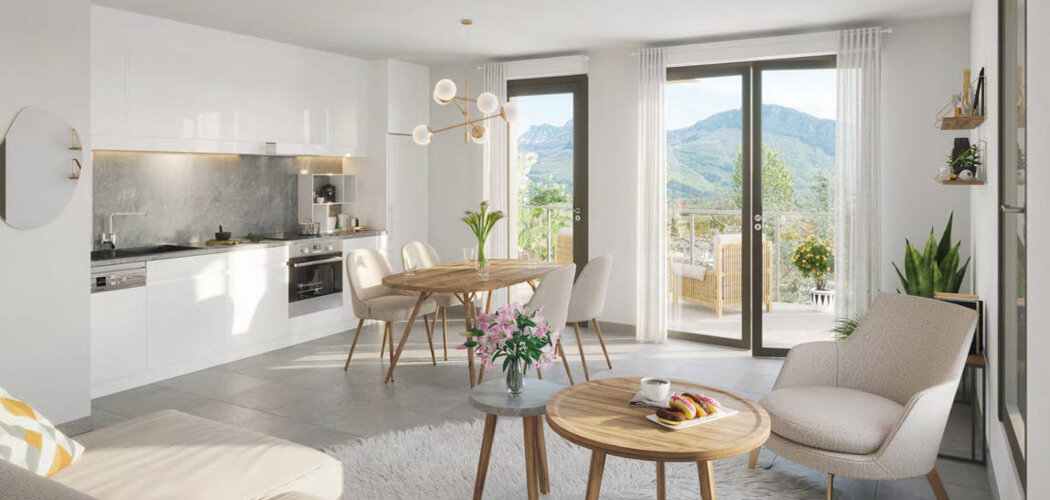 Programme immobilier neuf LES CONSTELLES - Noyarey au cœur d’un environnement naturel (38360) - Référence : 11041