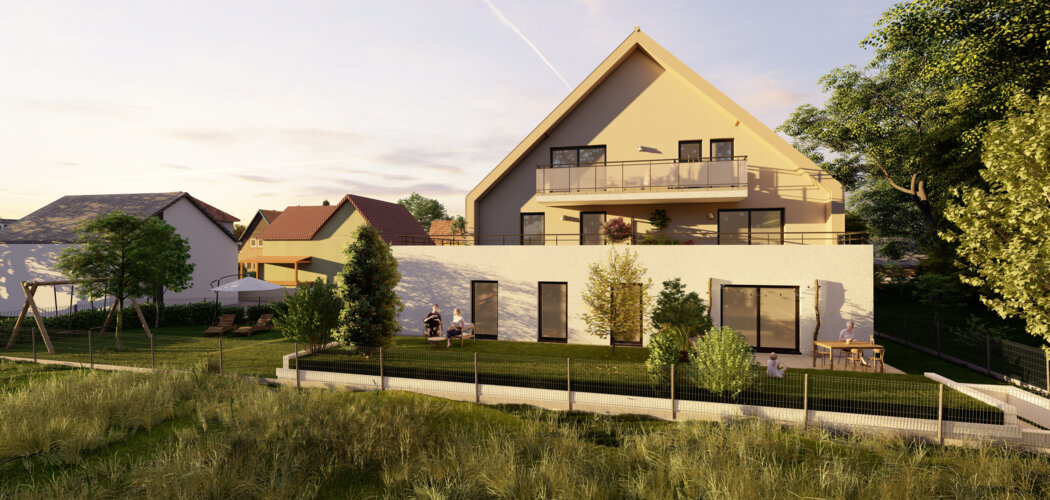Programme immobilier neuf LE MALT - Oberhoffen-sur-Moder proche d’Haguenau (67240) - Référence : 9458