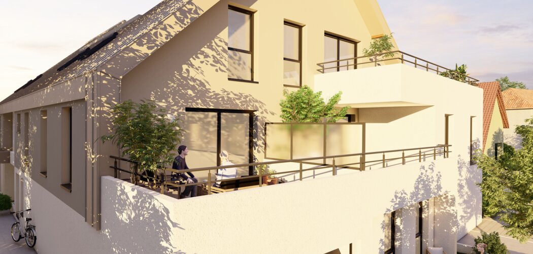 Programme immobilier neuf LE MALT - Oberhoffen-sur-Moder proche d’Haguenau (67240) - Référence : 9458