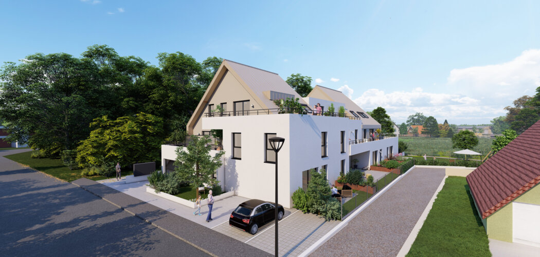 Programme immobilier neuf LE MALT - Oberhoffen-sur-Moder proche d’Haguenau (67240) - Référence : 9458