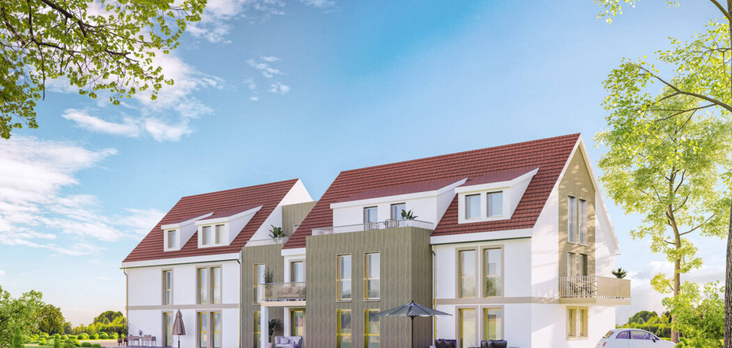Programme immobilier neuf LA VILLA ALTITONA - Obernai : 9 appartements neufs intimistes à 1 km du centre-ville (67210) - Référence : 7411