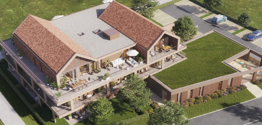 Programme immobilier neuf L'Amiral - Oberschaeffolsheim cadre d'exception à 10 min de Strasbourg (67203) - Référence : 13990