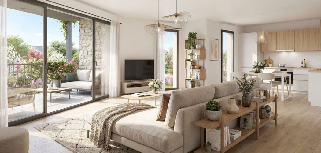 Programme immobilier neuf LES ALIZES - Octeville-sur-Mer appartements neufs entre mer et nature (76930) - Référence : 18122