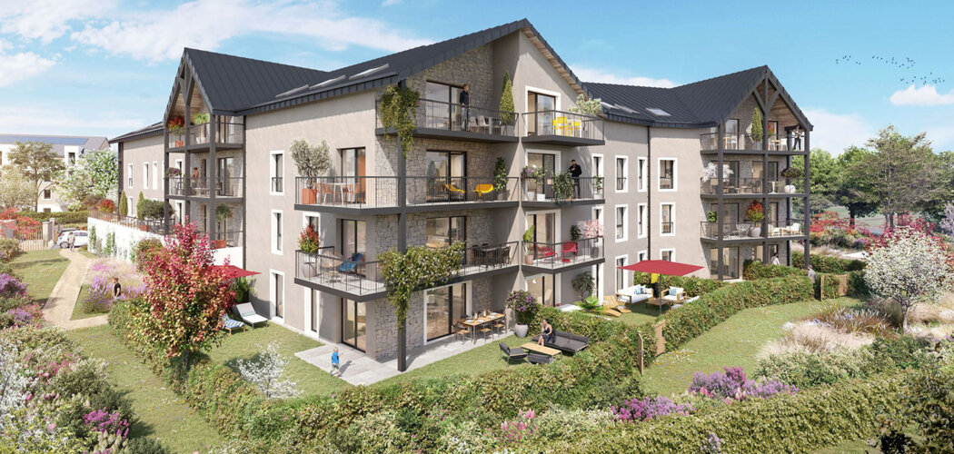 Programme immobilier neuf LES ALIZES - Octeville-sur-Mer appartements neufs entre mer et nature (76930) - Référence : 18122