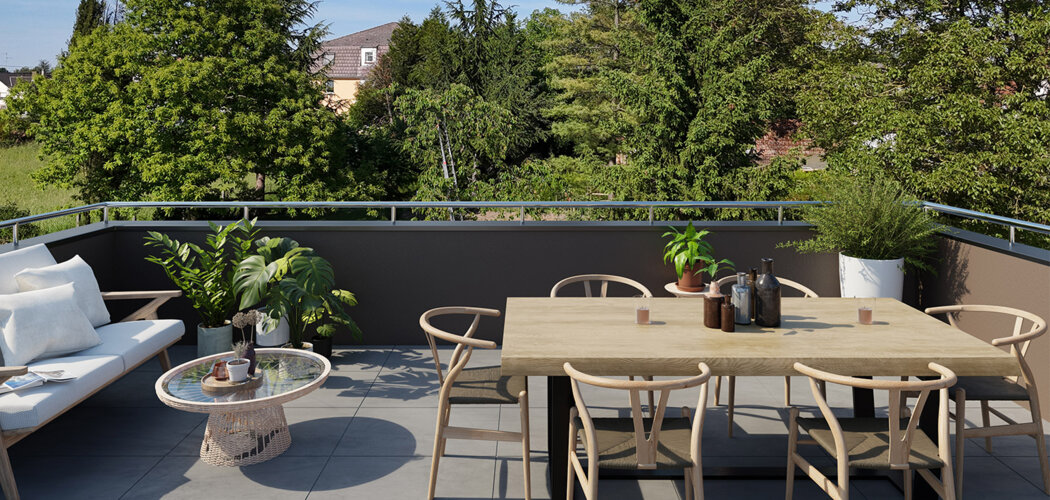 Programme immobilier neuf les duos du batelier - Offendorf environnement agréable et calme proche frontière (67850) - Référence : 12663