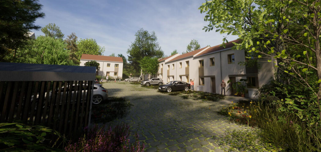 Programme immobilier neuf CLOS DU VEXIN - Oinville-sur-Montcient à  proximité de la gare de Meulan. (78250) - Référence : 16334