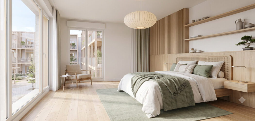 Programme immobilier neuf Caliza - Olivet : appartements neufs du 1 au 6 pièces à 15 min d’Orléans (45160) - Référence : 15558