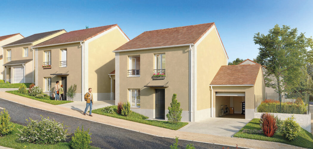 Programme immobilier neuf Les Villas Aolini - Ollainville proche à pied du RER C Egly (91290) - Référence : 16553