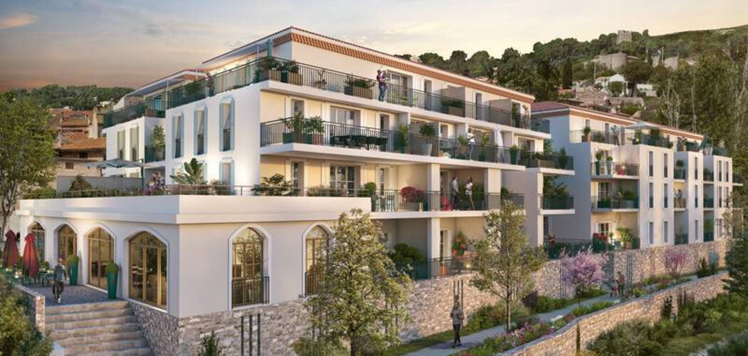 Programme immobilier neuf Belle Rive - Ollioules : Appartements studio–T4 avec terrasses, parking sécurisé et proximité cœur de bourg (83190) - Référence : 9901