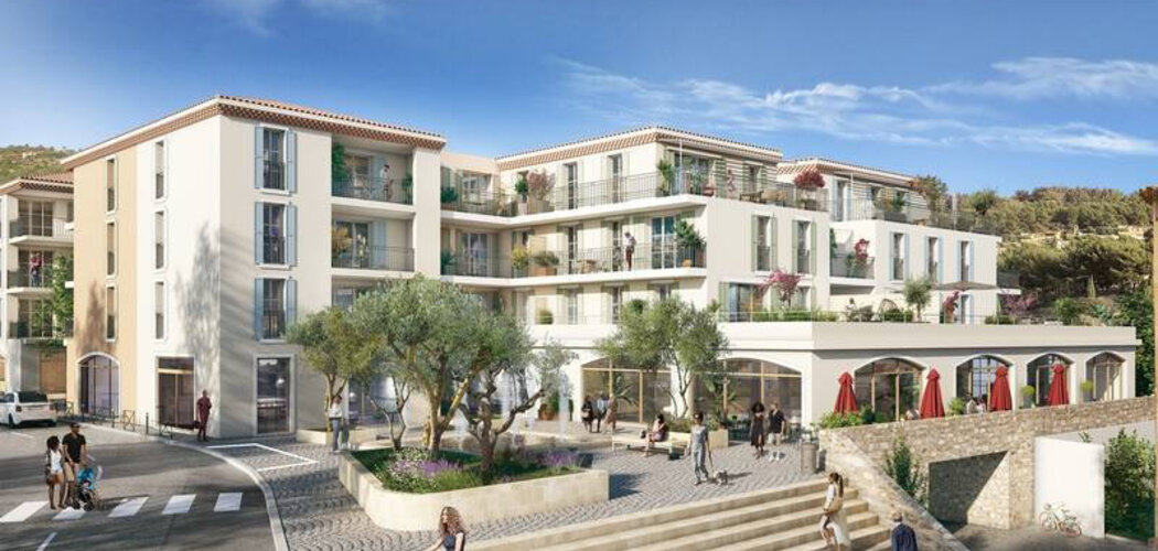 Programme immobilier neuf Belle Rive - Ollioules : Appartements studio–T4 avec terrasses, parking sécurisé et proximité cœur de bourg (83190) - Référence : 9901