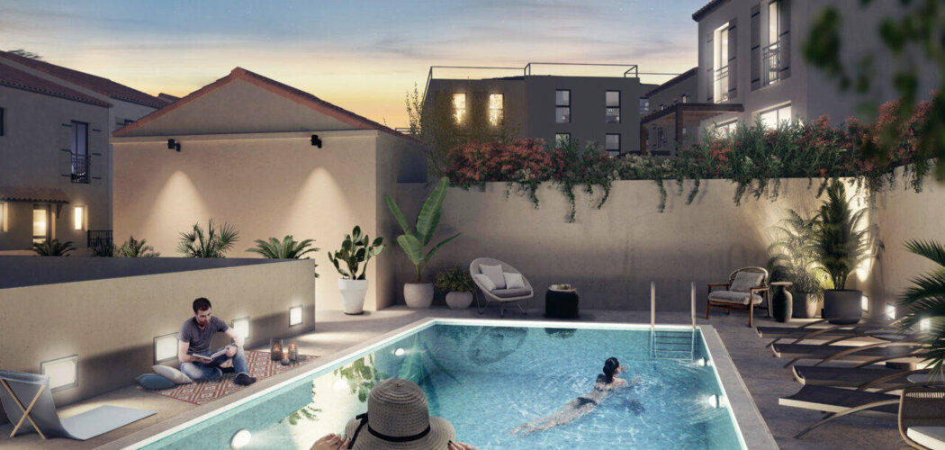 Programme immobilier neuf Les Jardins de Provence - Opio : maisons et appartements neufs de 3 à 5 pièces sur les hauteurs du village (06650) - Référence : 14355