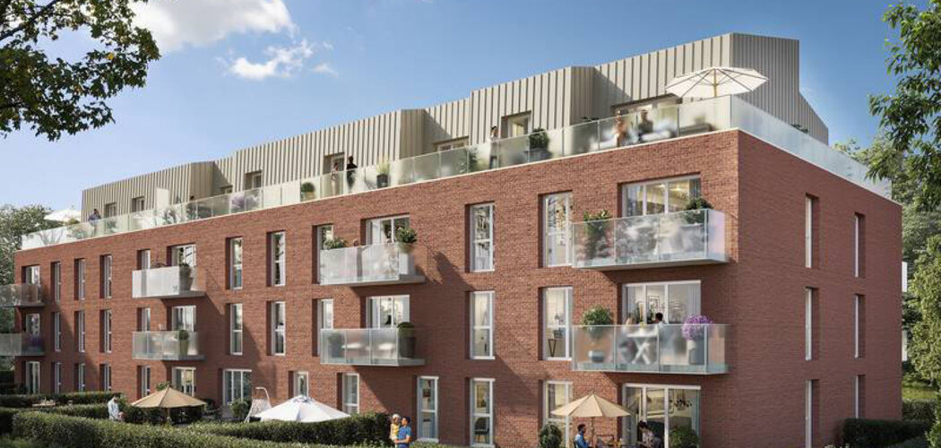 Programme immobilier neuf Florescence - Orchies : Appartements T2–T4 avec terrasses, parking sécurisé et proximité Place de la Mairie (59310) - Référence : 14804