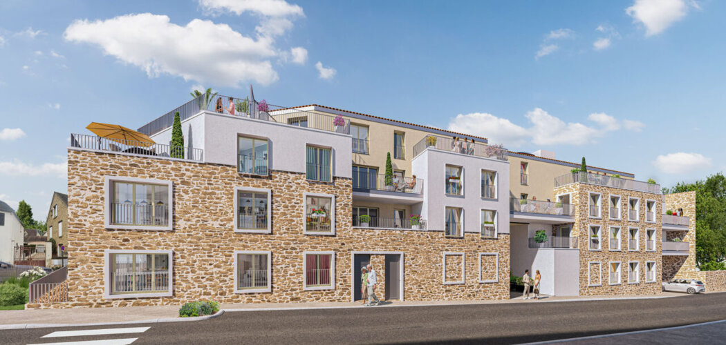 Programme immobilier neuf Les Jardins Foch - Orgeval : appartements neufs du 2 au 5 pièces proche centre-ville et ligne J (78630) - Référence : 15403