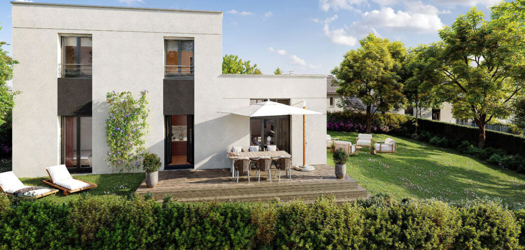 Programme immobilier neuf Les Jardins de l'Orme - Orgeval maisons neuves familiales à deux pas du centre (78630) - Référence : 17132