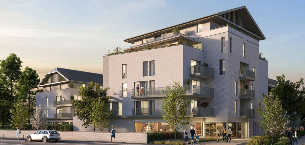 Programme immobilier neuf Hikari - Orléans à seulement 5 minutes à vélo des bords de la Loire (45000) - Référence : 16265