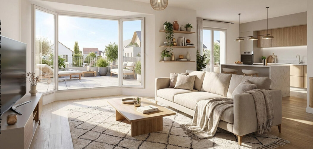 Programme immobilier neuf Les Allées d'Aria - Orléans appartements lumineux près centre ville et commerces (45000) - Référence : 17457