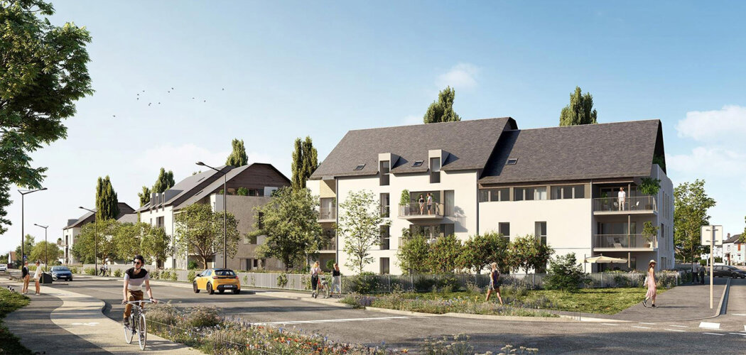 Programme immobilier neuf Les Allées d'Aria - Orléans appartements lumineux près centre ville et commerces (45000) - Référence : 17457