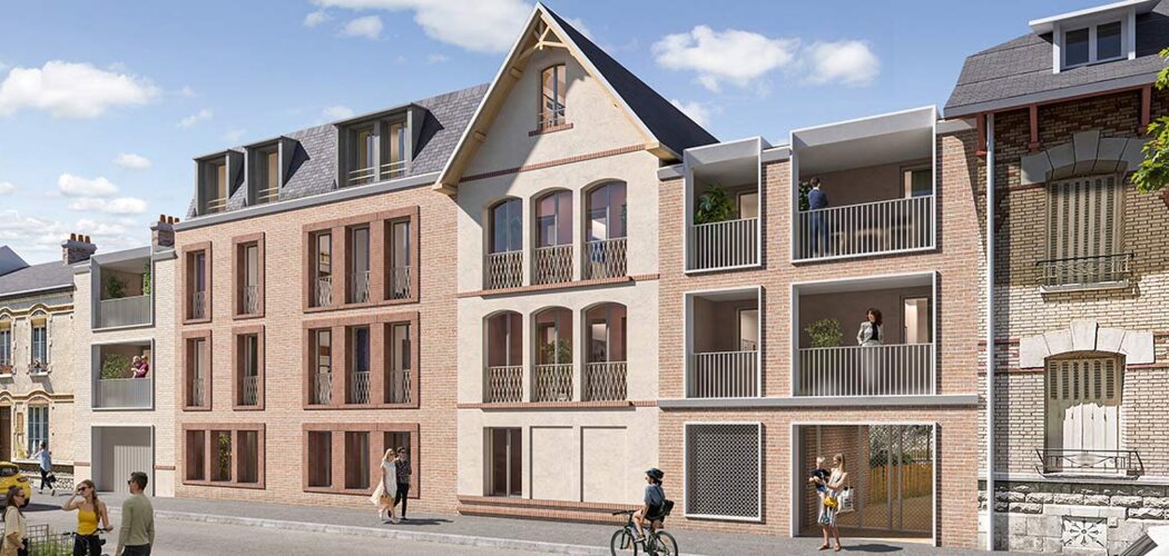 Programme immobilier neuf Vauquois Signature - Orléans : appartements neufs de standing en secteur Vauquois (45000) - Référence : 15235