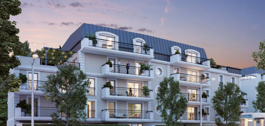 Programme immobilier neuf Villa Caroline -  Orléans : appartements neufs du studio au 4 pièces au pied du tramway A (45000) - Référence : 15123