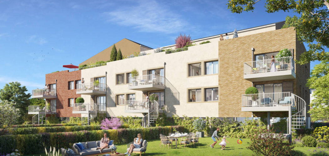 Programme immobilier neuf CONFIDENCES - Orléans dans le quartier Jardin du Val d’Ouest (45000) - Référence : 16335