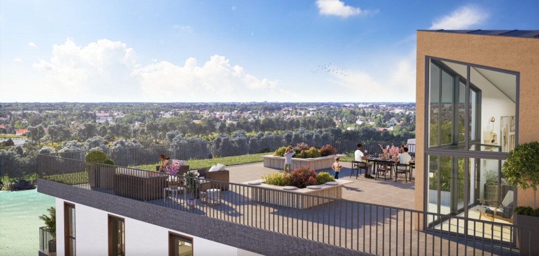 Programme immobilier neuf PLAISANCE - LES BERGES D'HOULIPPE - Orléans : logements neufs du studio au T5 avec vues sur la Loire (45140) - Référence : 15608