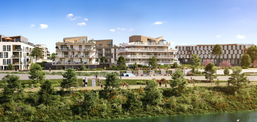 Programme immobilier neuf PLAISANCE - LES BERGES D'HOULIPPE - Orléans : logements neufs du studio au T5 avec vues sur la Loire (45140) - Référence : 15608