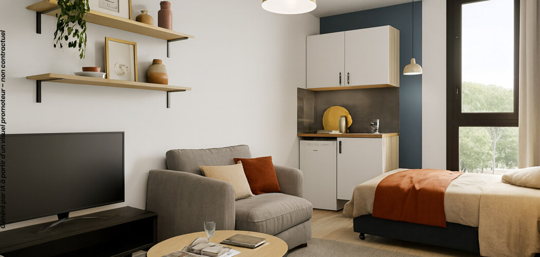 Programme immobilier neuf Campus Pasteur Orléans - Orléans résidence étudiante à deux pas du campus Madeleine (45000) - Référence : 13752