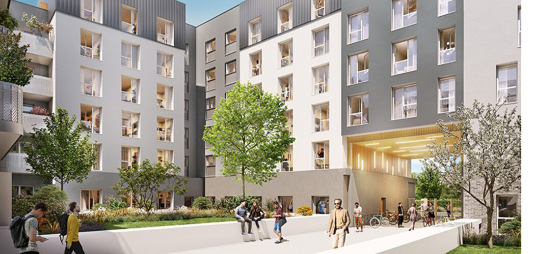 Programme immobilier neuf CAMPUS MARGAUX - Orléans résidence étudiante proche tramway A (45000) - Référence : 12899