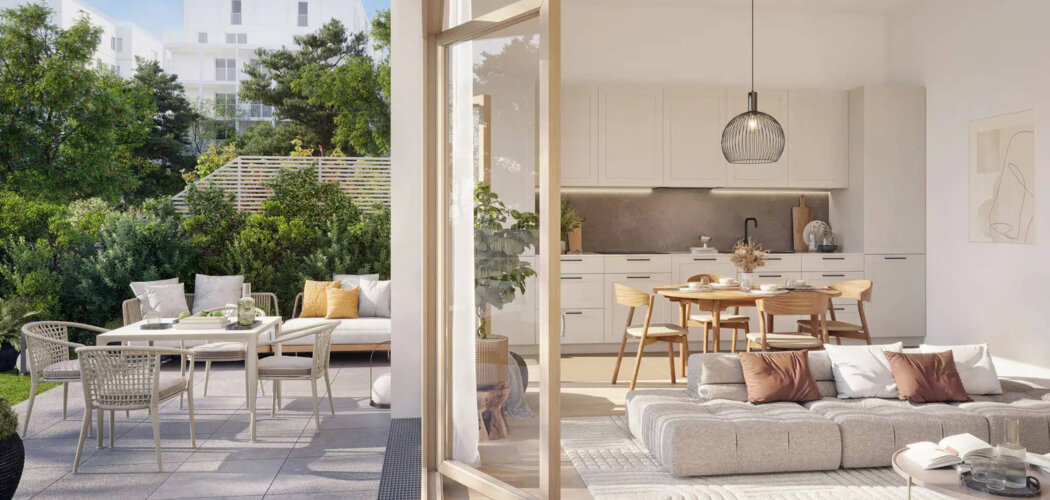 Programme immobilier neuf Équilibre - Orly : 58 logements neufs du studio au T6 au pied du métro ligne 14 (94310) - Référence : 8719