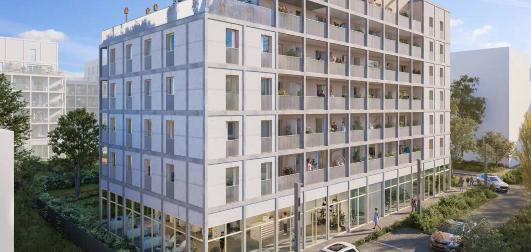 Programme immobilier neuf Équilibre - Orly : 58 logements neufs du studio au T6 au pied du métro ligne 14 (94310) - Référence : 8719